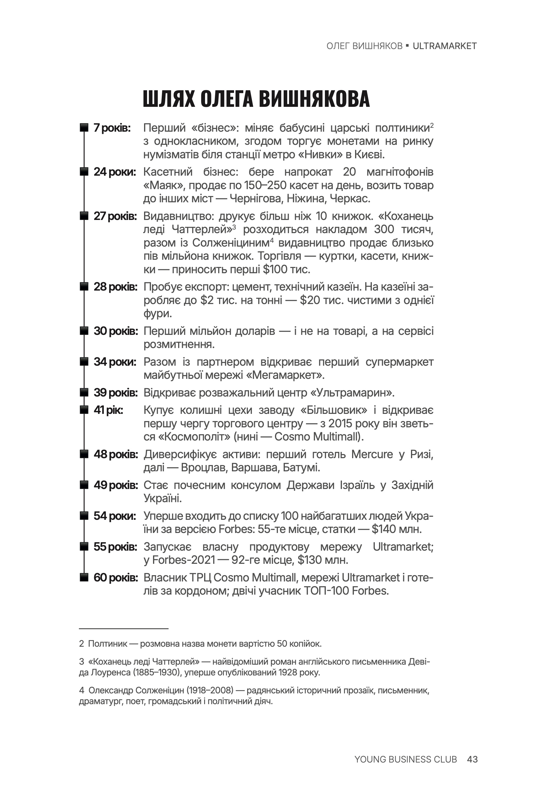 Сторінка 4 книги героя Олег Вишняков